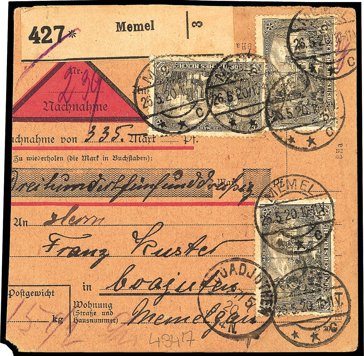 Auktion 38/39 | Los 1723