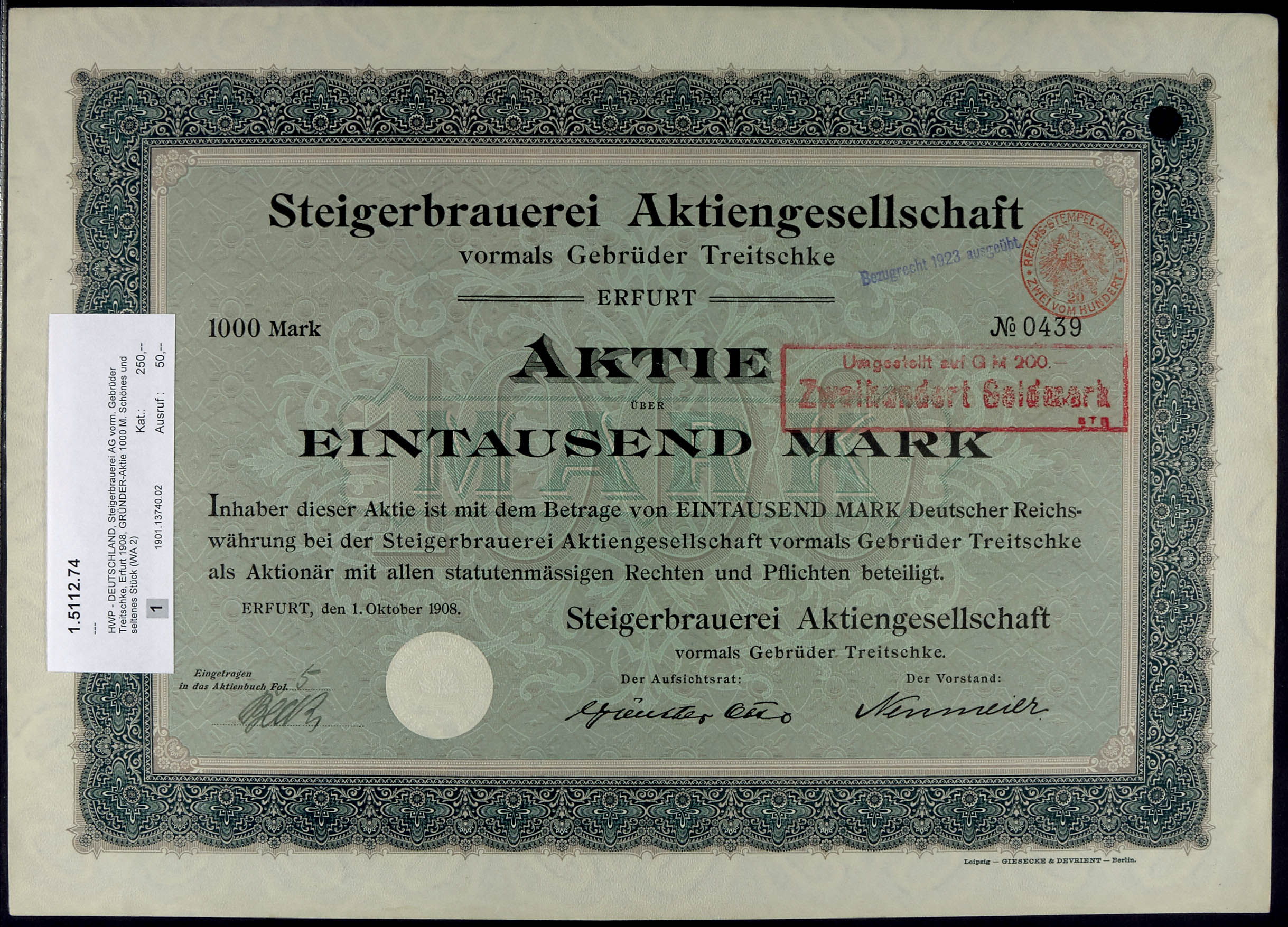 Auction 156 | Lot 1201